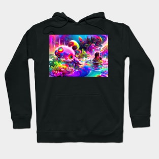 Color Globs | Mystical Rainbow Reef Hoodie